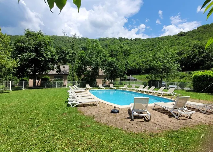 Feriehus Village 17 Gites, Piscine, Restaurant , 2 Avec Spa, 4km De Conques